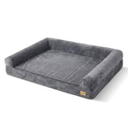 Panier orthopédique pour chien avec bourrelets, 80 × 60 cm