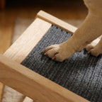 Rampe pour chien en bois, canapé et lit jusqu'à 40 cm, gros plan